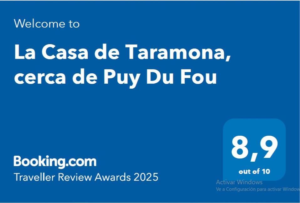 La Casa De Taramona, Cerca De Puy Du Fou Villa Barcience Eksteriør bilde